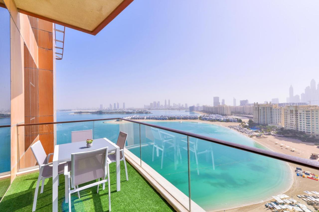 Tiara - Luxury Palm Jumeirah - Private Beach And Pool! Apartment Dubai Ngoại thất bức ảnh